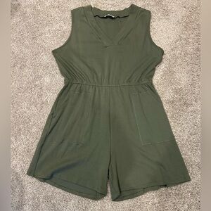 Olive Green Romper